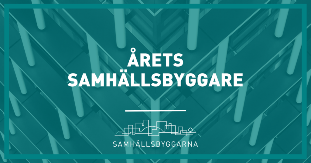 Årets samhällsbyggare